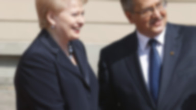 Grybauskaite otwarta ws. pisowni polskich nazwisk