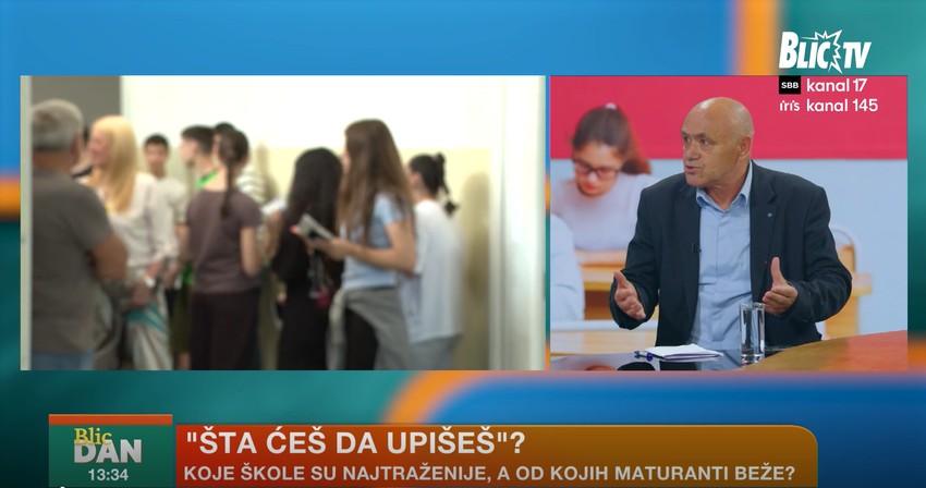 Miroslav Antić, predsednik Foruma srednjih stručnih škola