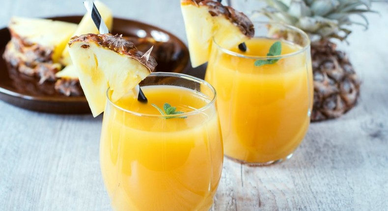 Pineapple Ginger juice