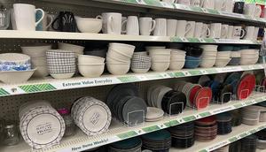 Dollar Tree has a lot of great products for a good price, including dishes.Dina Richards