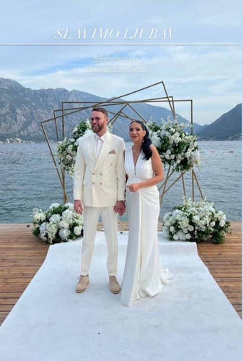 Danijel Alibabić sa suprugom