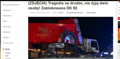 Pijany kierowca zabił dwie osoby