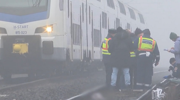 Ma hajnalban szörnyű vonatgázolás történt Budapesten / Fotó: TV2