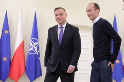 Prezydent Andrzej Duda spotkał się z Robertem Kubicą