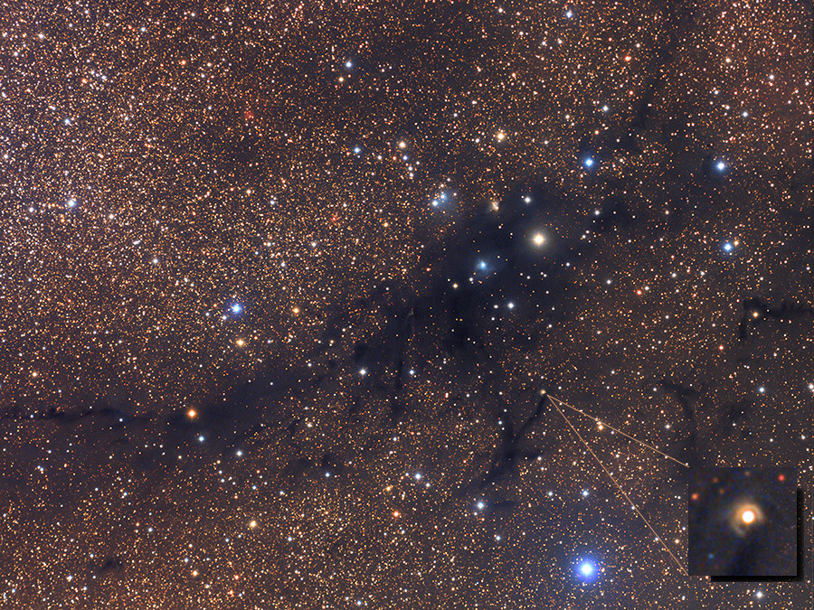 LDN 988 Dark Nebula in Cygnus