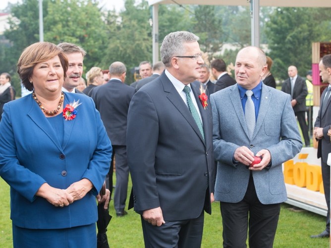 Anna i Bronisław Komorowscy