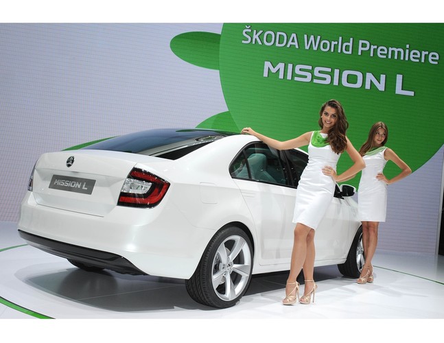 Skoda pochwaliła się we Frankfurcie prototypem o nazwie MissionL