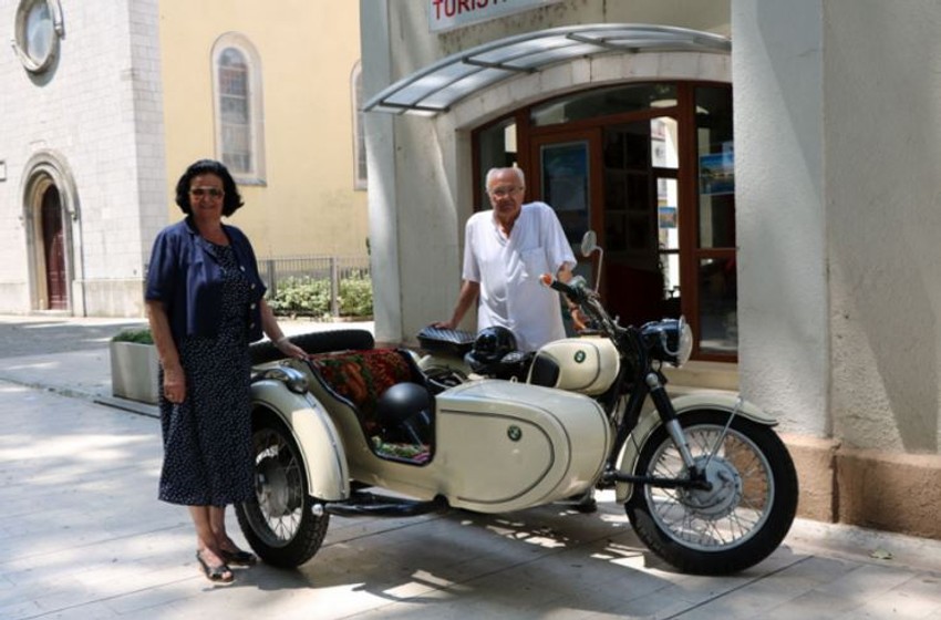 Krsto Đajić sa suprugom