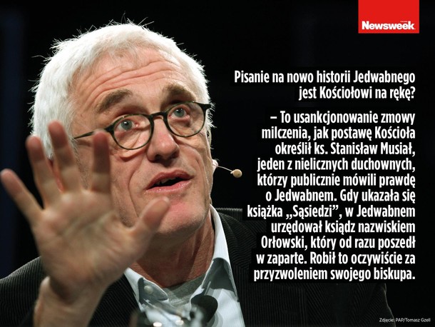 Jan Tomasz Gross dla Newsweeka 