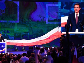 Premier Mateusz Morawiecki przemawia na konwencji PiS