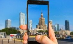 93-centymetrowy wąż w centrum Warszawy. 'Ukąsił jednego ze strażników'