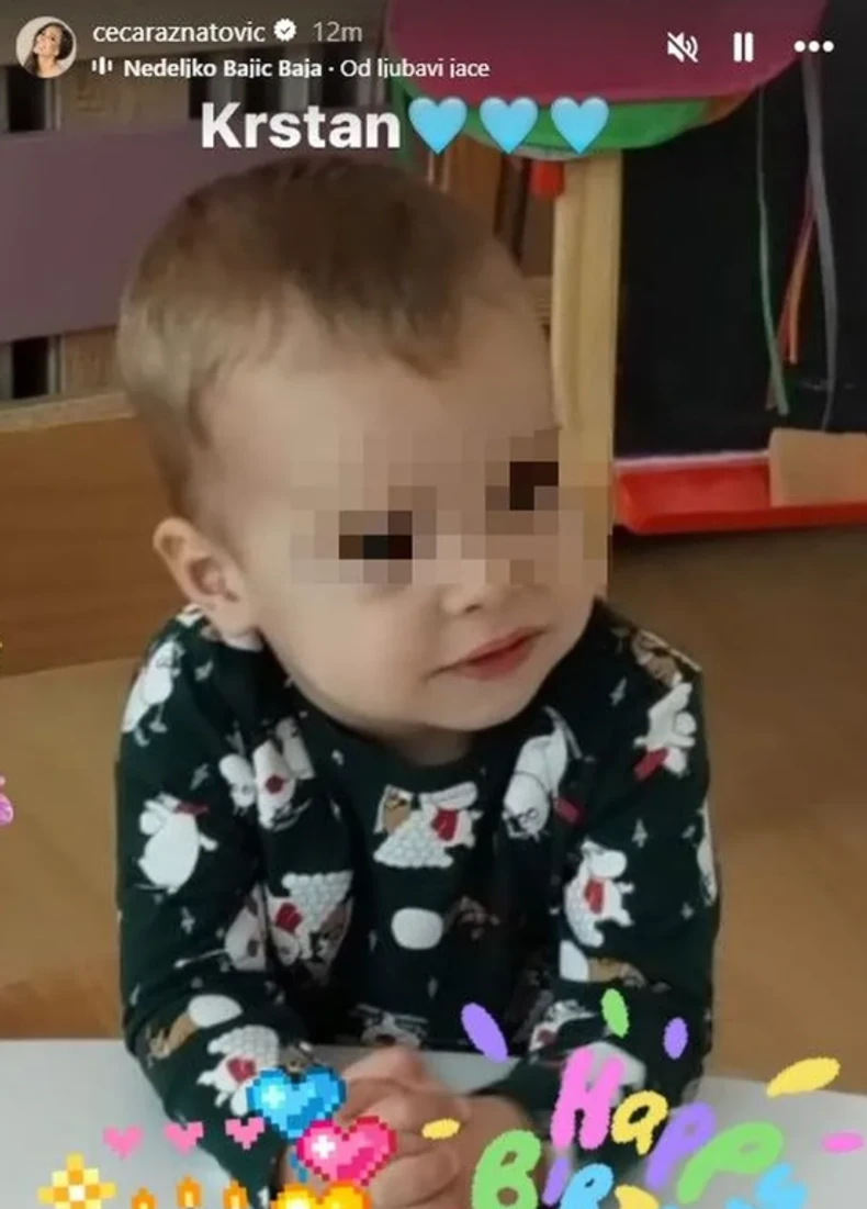 Ceca objavila unuka na dan rođendana