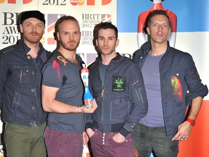 Coldplay wybrano najlepszym zespołem