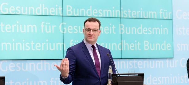 Jens Spahn. niemiecki minister zdrowia