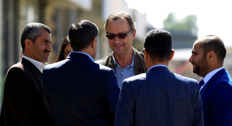 Retired Dutch general Patrick Cammaert, who will head the proposed new UN mission for Yemen, arrived in Sanaa on December 23, 2018 to lead an advance team