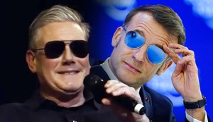 Kir Stramer i Emanuel Makron