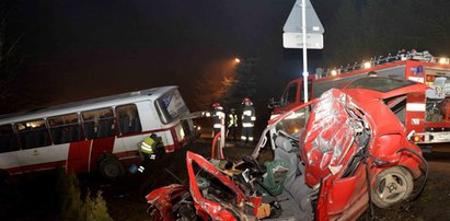 Polo zderzyło się z autobusem