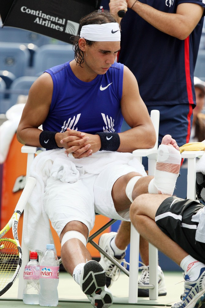 Rafael Nadal ima problem od početka karijere