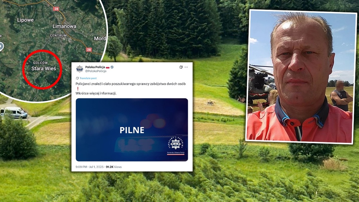 "To on". Policja podała nowe informacje ws. śmierci Tadeusza Dudy. Był bardzo blisko