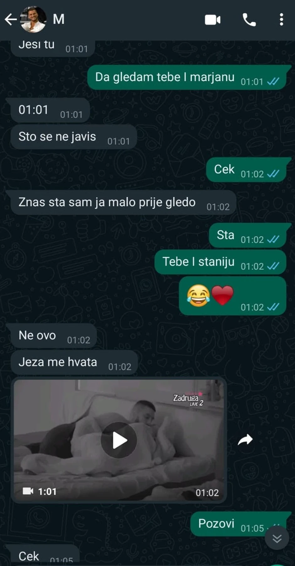 Prepiska Viki i Marka