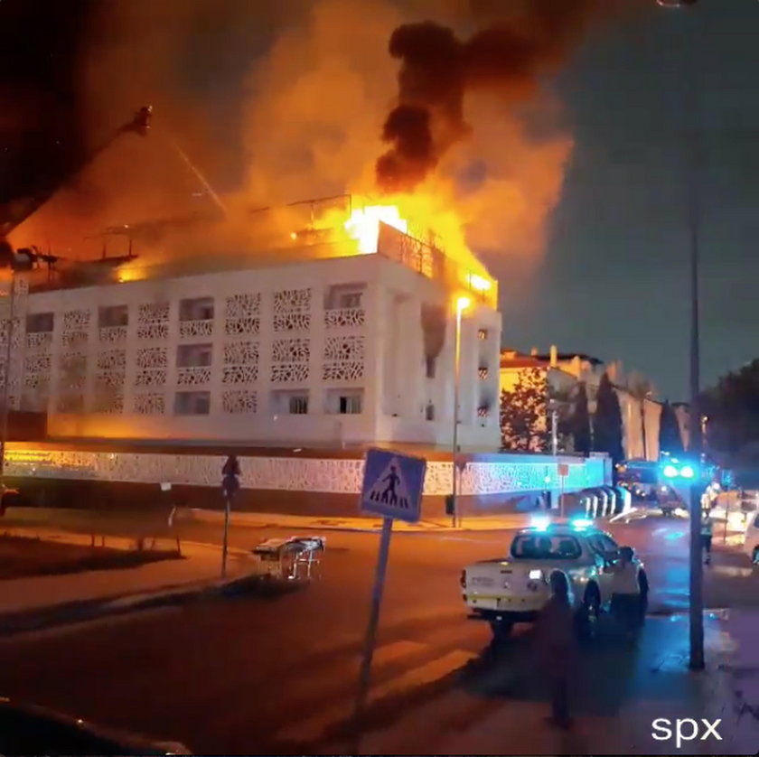 Hiszpania: pożar hotelu w Marbelli. Jedna osoba nie żyje, 9 rannych
