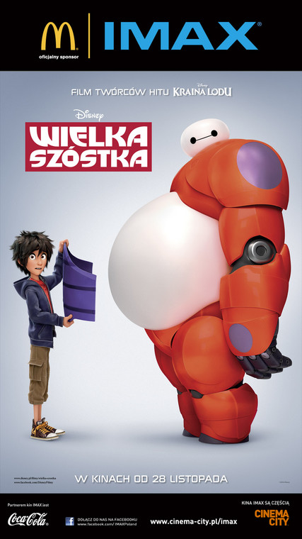 "Wielka szóstka" w kinach IMAX