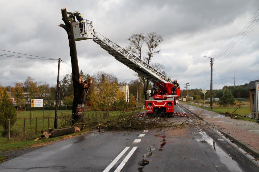 Wichura na Opolszczyźnie