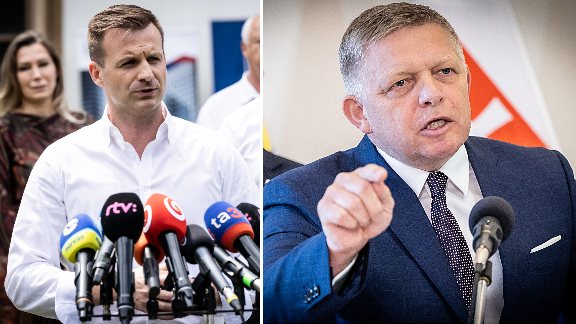 Juraj Gedra a Robert Fico