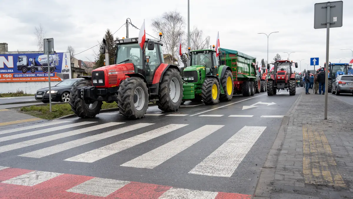 Strajk rolników 11 marca. Liczne blokady na A2 i na innych ważnych ...