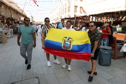 Szaleństwo w Ekwadorze po wygranej z Katarem