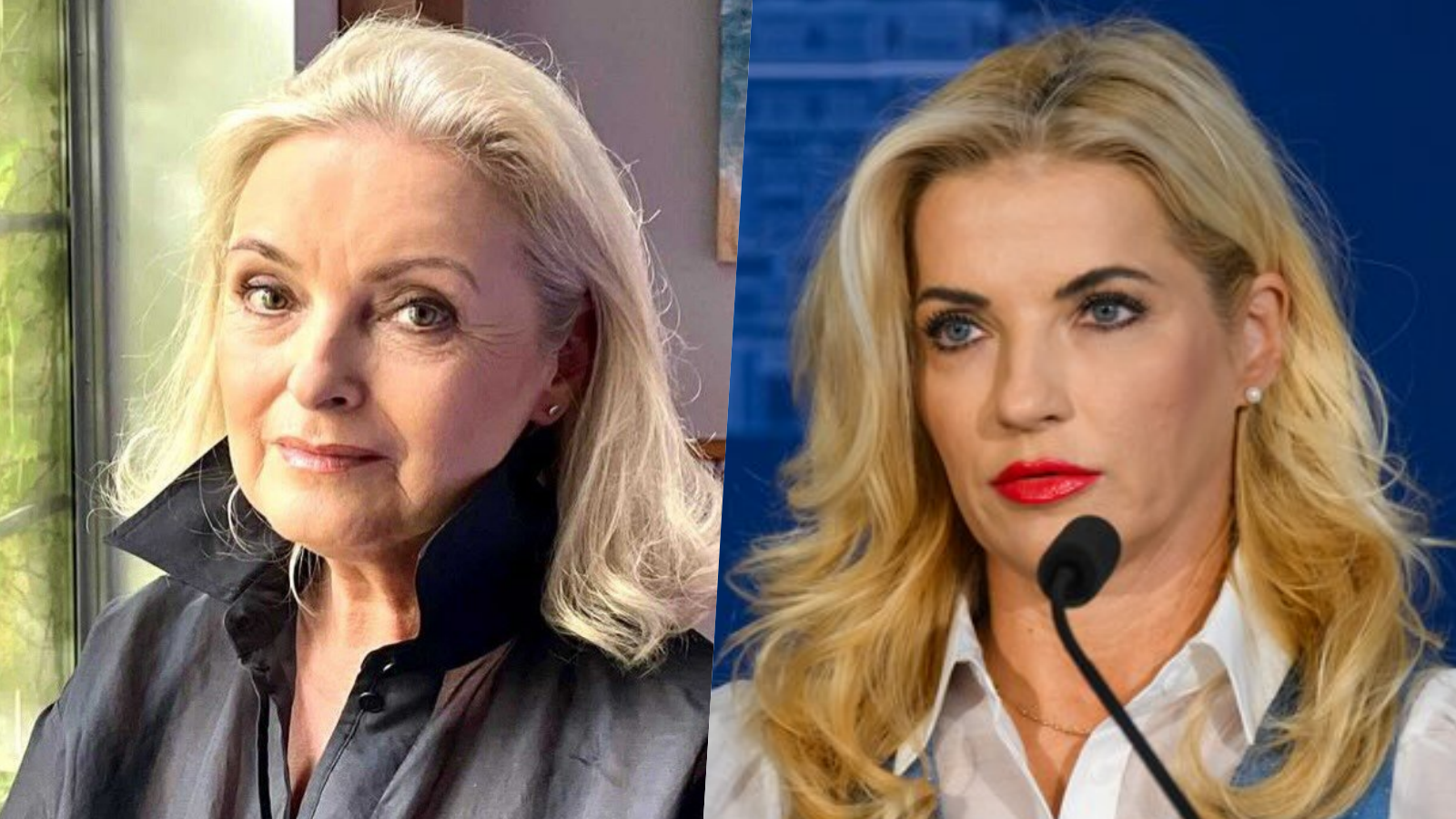 Herečka Eva Pavlíková a ministerka kultúry SR Martina Šimkovičová.