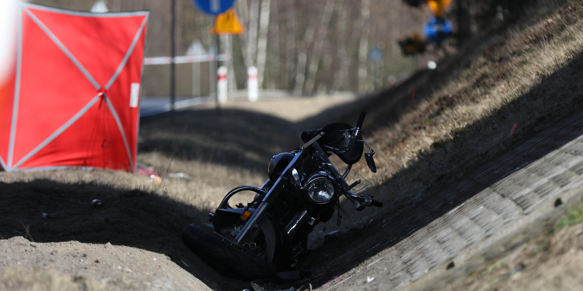 Śmiertelny wypadek z udziałem motocyklisty w Zielonej Górze