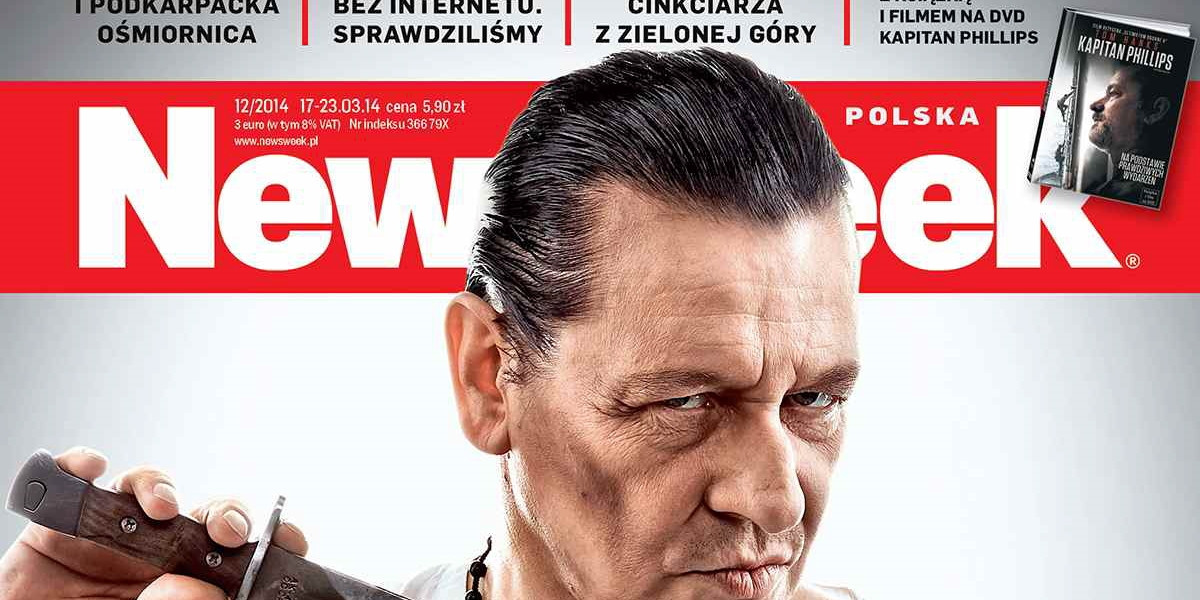Okładka nowego tygodnika Newsweek: Maleńczuk .