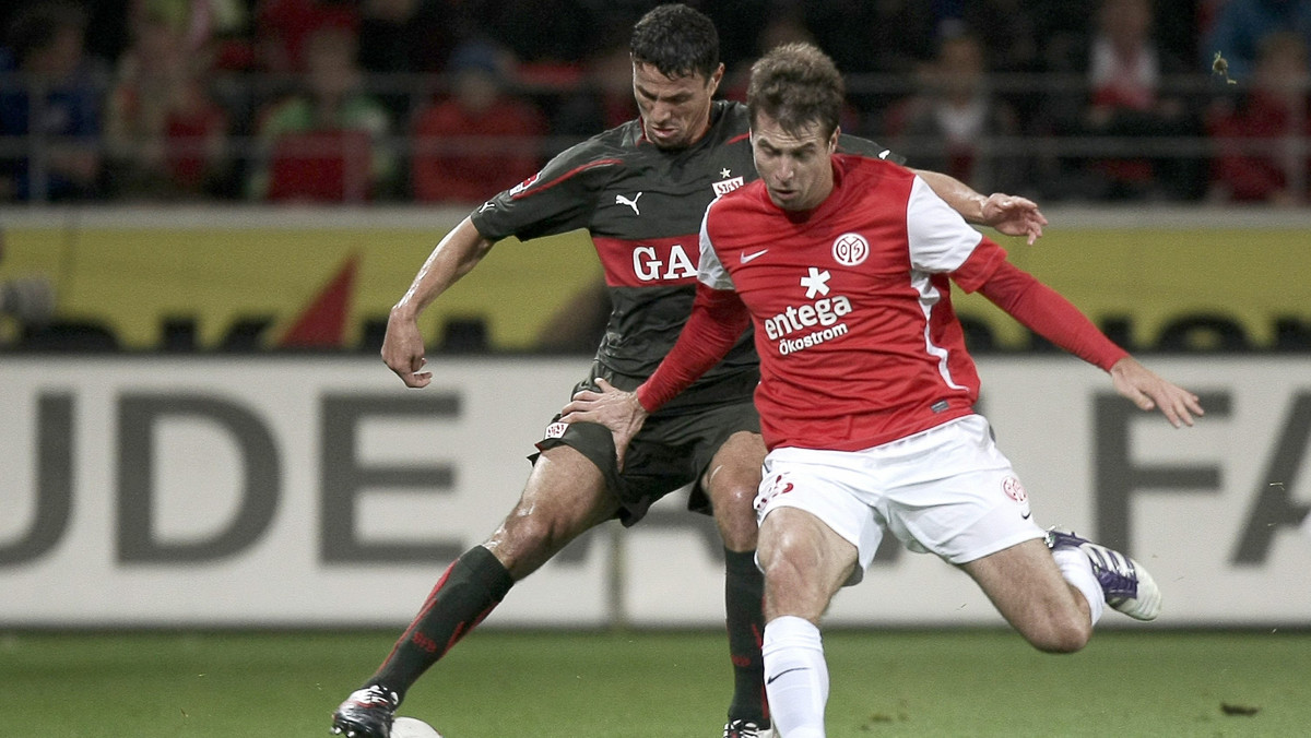 FSV Mainz pokonało w 12. kolejce Bundesligi VfB Stuttgart 3:1 (0:0). W 83. minucie, po brutalnym faulu z boiska został wyrzucony reprezentant Polski, Eugen Polanski.
