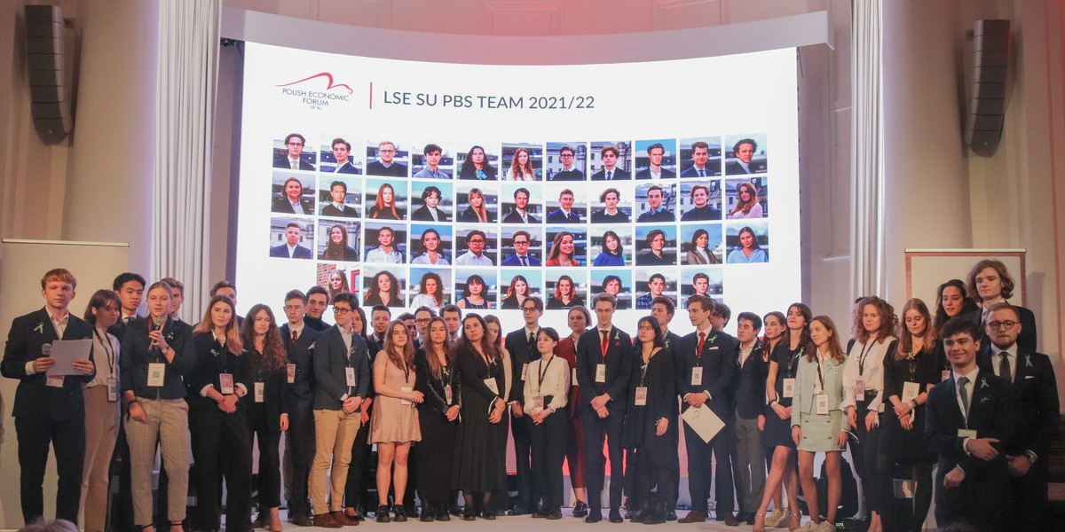 Uczestnicy LSE SU Polish Economic Forum 2022