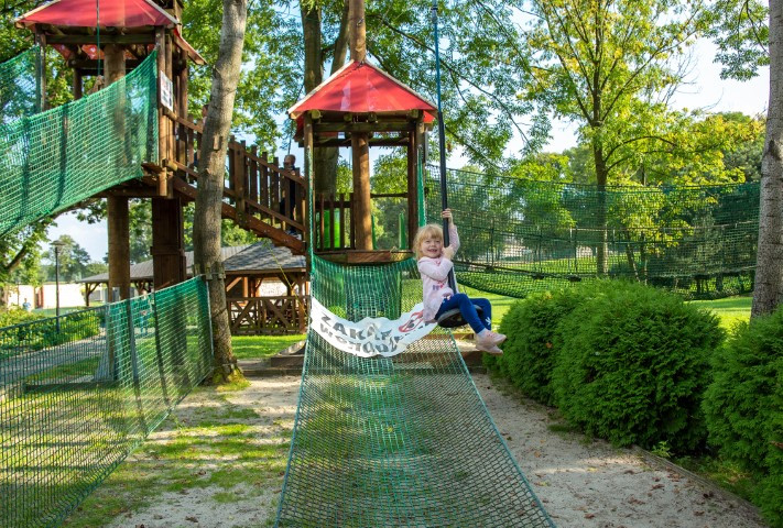Atrakcje dla dzieci w Parku Miniatur w Olszowej, fot. Anna Piernikarczyk