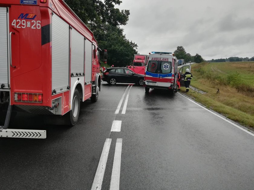 Straszny wypadek pod Człuchowem