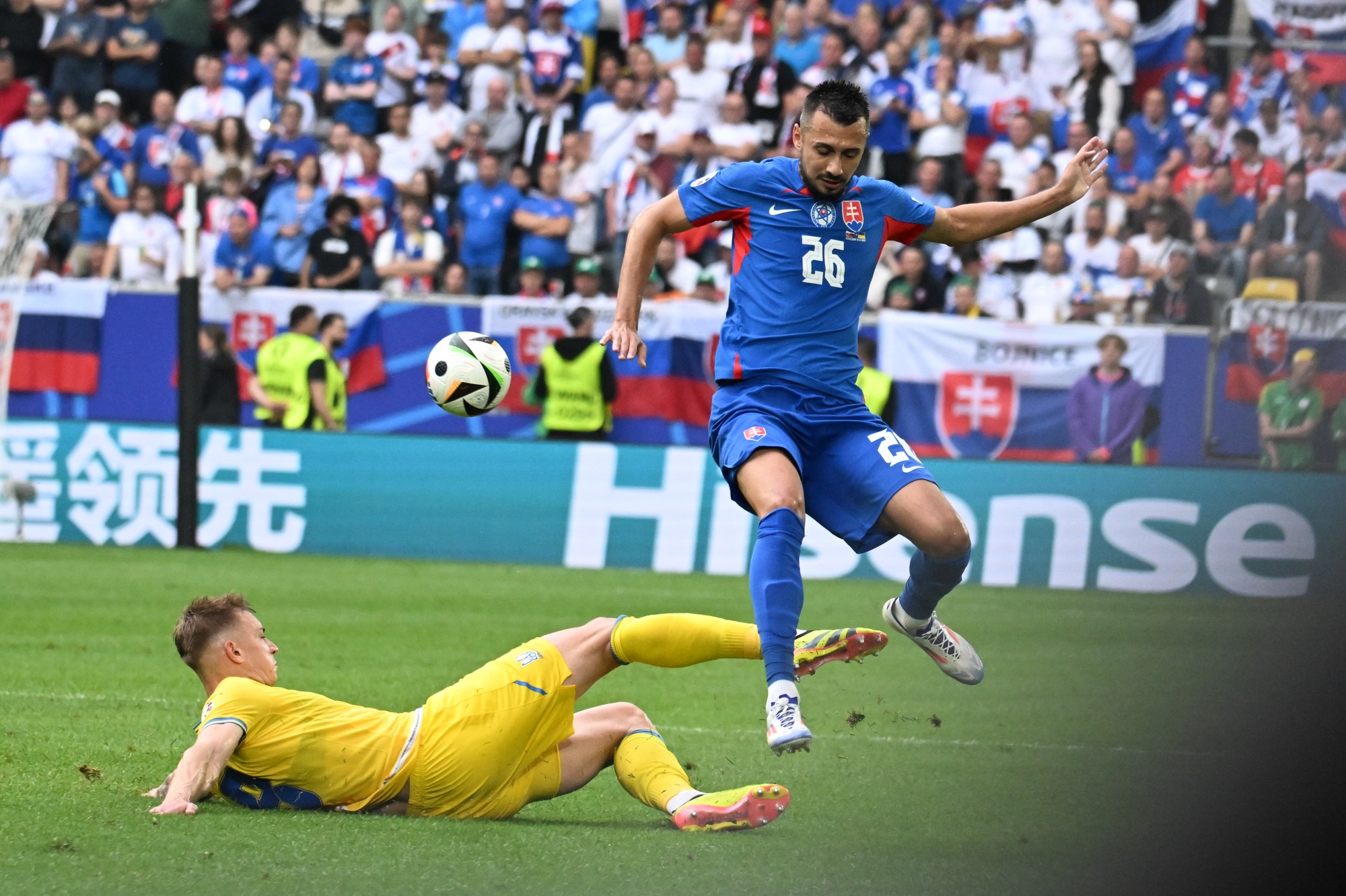 Ivan Schranz (Slovensko) a Ruslan Malinovskyj (Ukrajina).