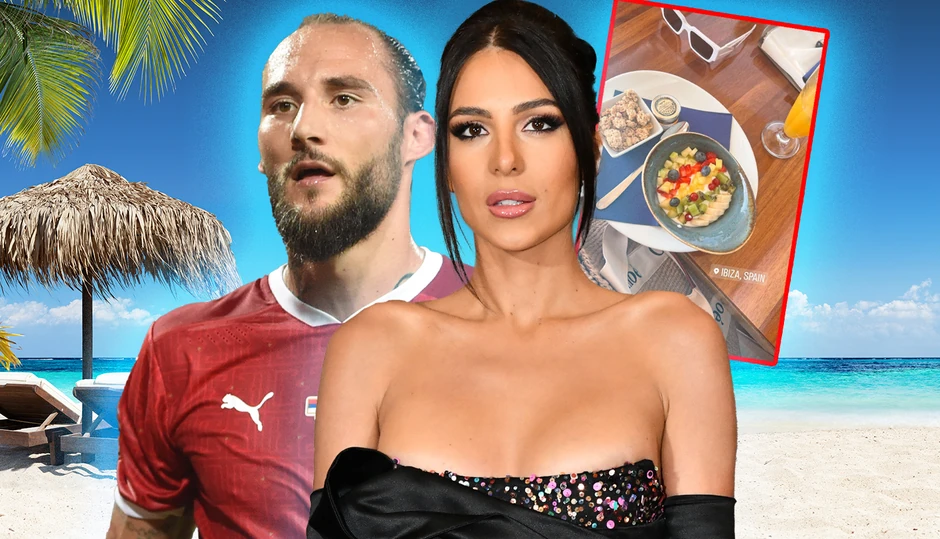 Anastasija Ražnatović i Nemanja Gudelj