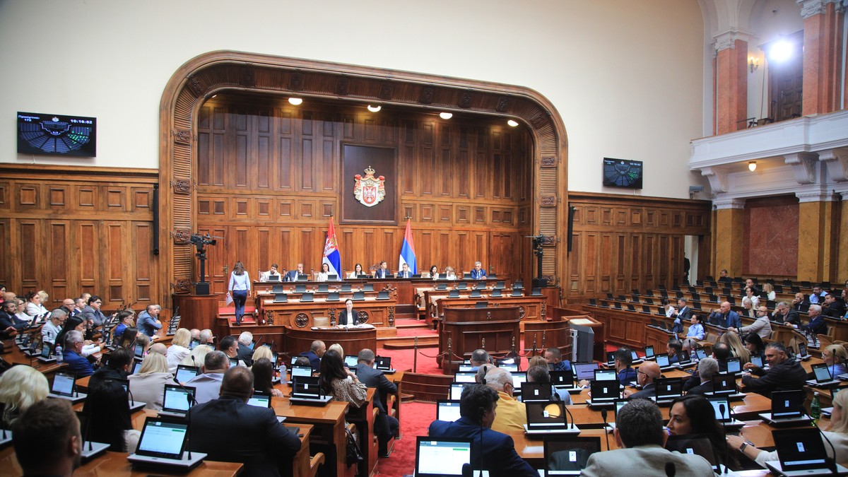 Sednica Skupštine Srbije