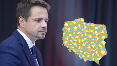 Trzaskowski przestrzega przed likwidacją powiatów. Rząd dementuje: nikt nad tym nie pracuje