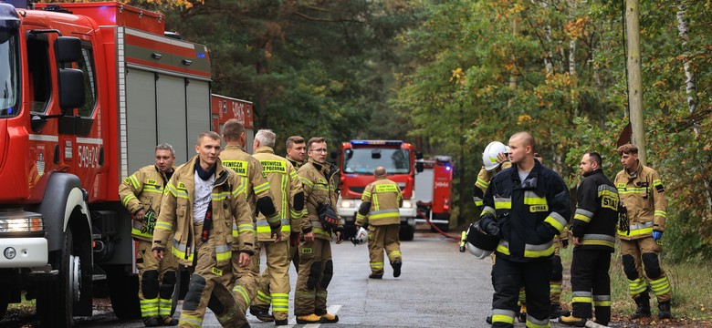Ogromny pożar w Tomaszowie Mazowieckim. Doszło do eksplozji