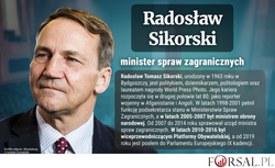 Kim jest Radosław Sikorski? Minister spraw zagranicznych [BIOGRAM]