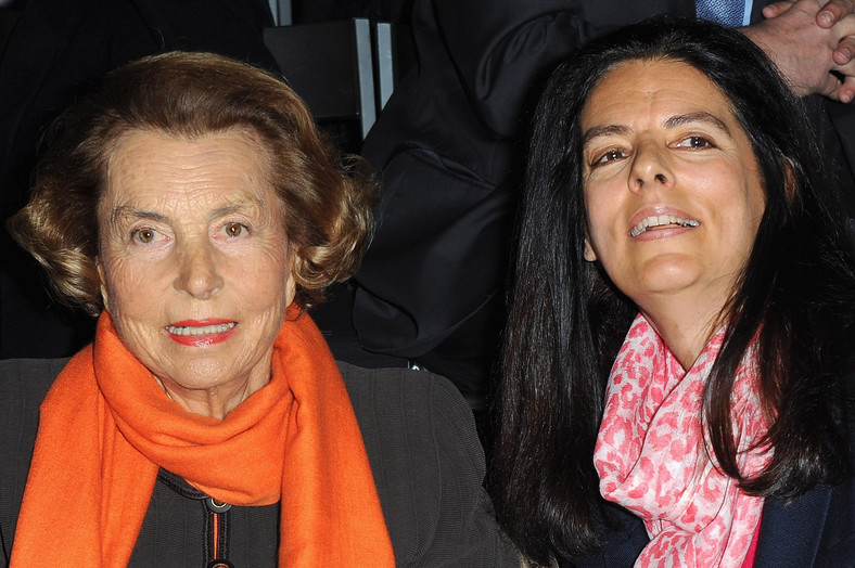 Liliane Bettencourt z córką