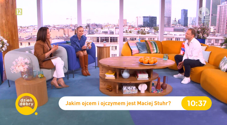 Maciej Stuhr w "Dzień dobry TVN"