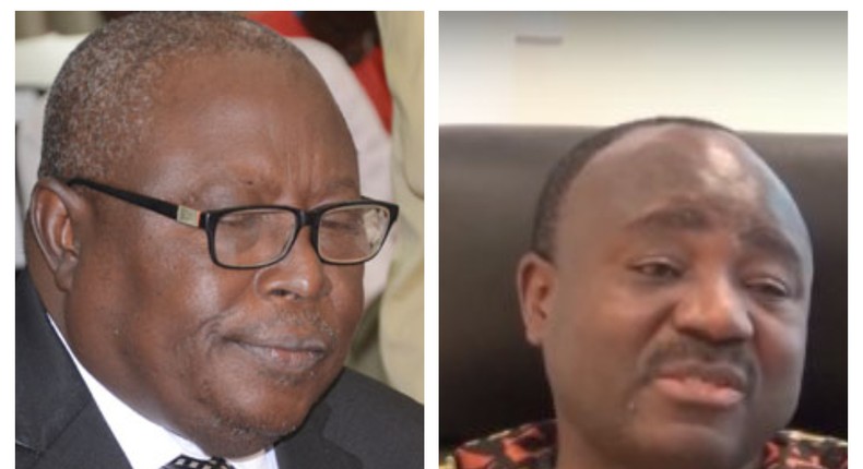 Special Prosecutor Martin Amidu and suspended PPA boss