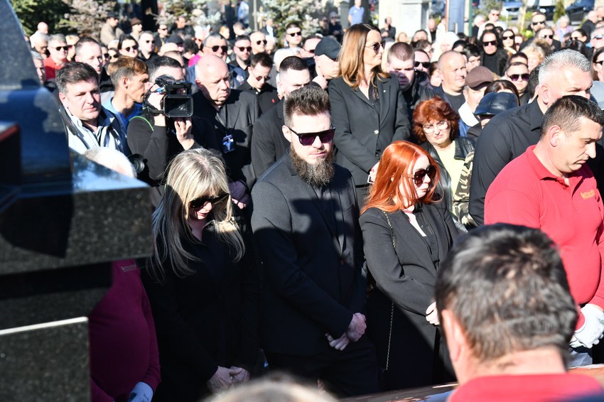 Sahrana Saše Popovića 