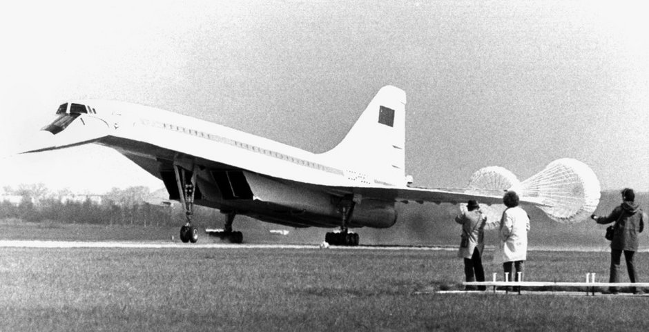 TU-144, Niemcy 1972 r.