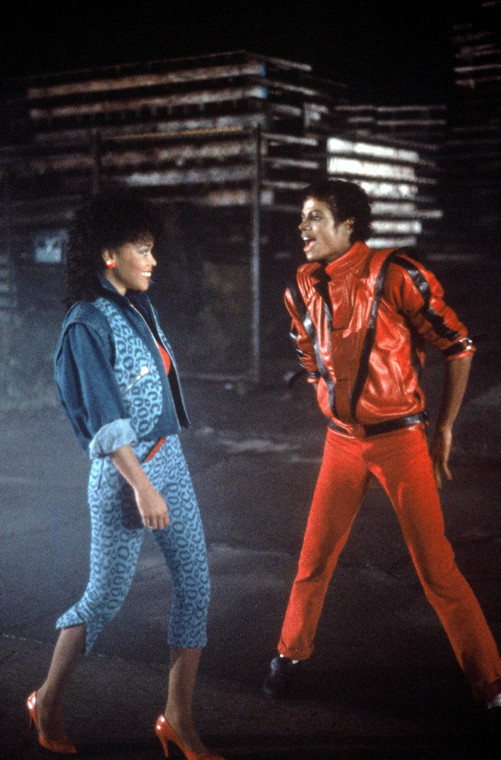 Ola Ray i Michael Jackson w "Thrillerze"