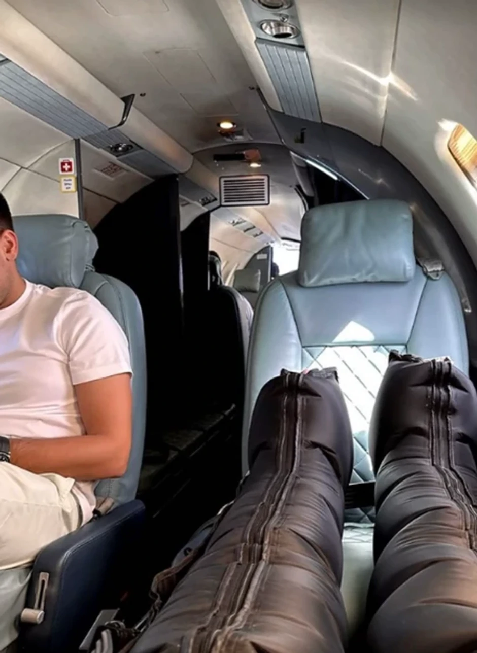 Privatni avion Đokovića